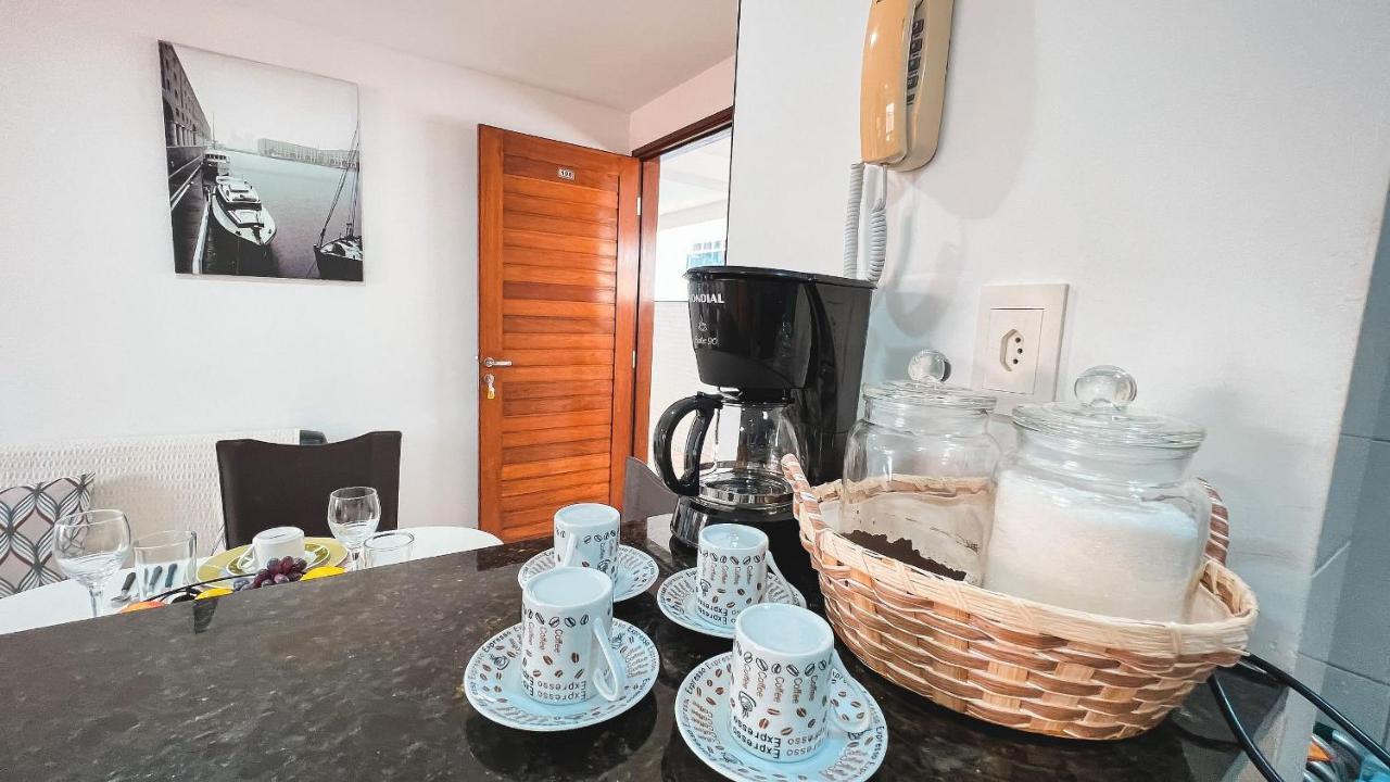 Apto Veleiros Cabo Branco Beira-Mar Pet Friendly Genius Flats Apartment Joao Pessoa Exterior photo